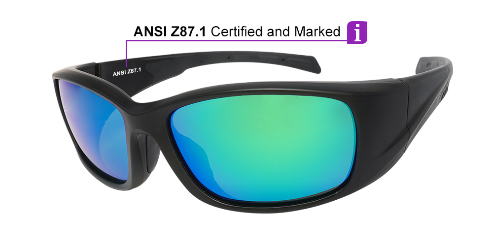 Matrix Del Mar Prescription Safety Sports Sunglasses - Z87 and CSA Certified