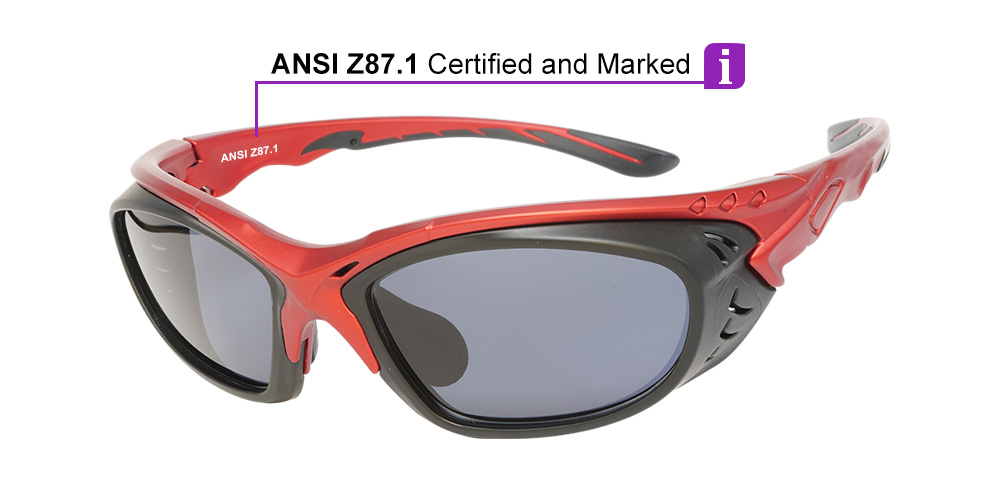 Matrix  Mandalay Prescription Safety Sports Sunglasses - Z87 and CSA Certified