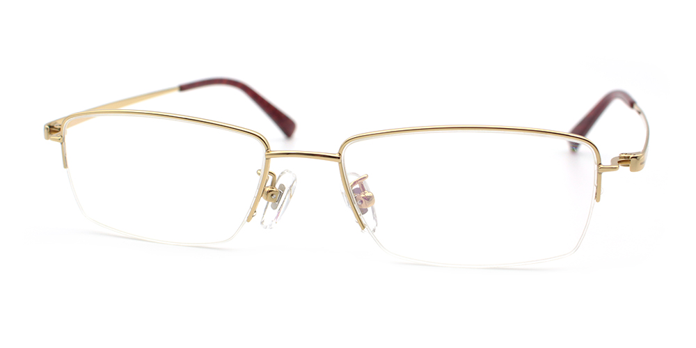 Jackson Titanium Glasses Gold