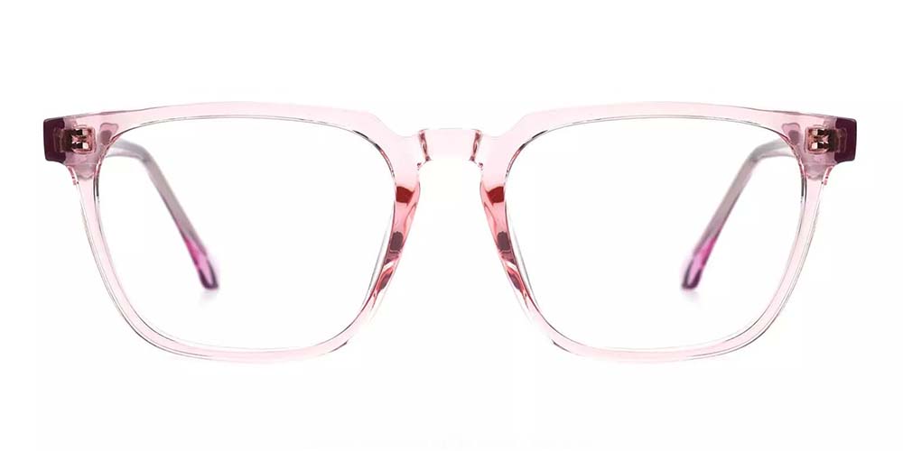 San Mateo Prescription Glasses Clear Pink