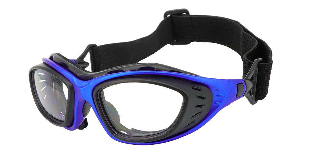 Matrix Mountaineer Prescription Safety Sports Glasses -- ANSI and CSA Certified -- Soft Foam Seal -- Interchangeable Headband