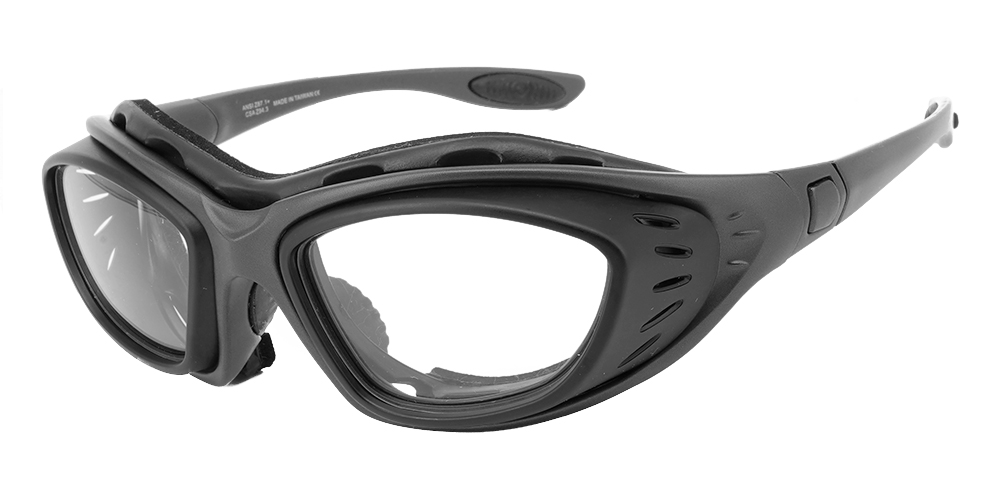 Matrix Highlander Prescription Sports Glasses -- Interchangeable Headband -- Basketball, Baseball, Soccer and Motorcycle