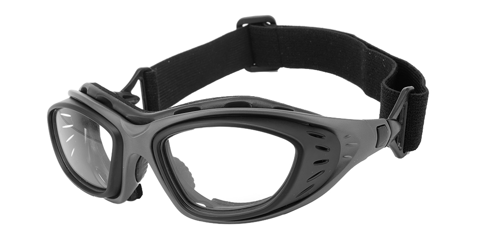 Matrix Highlander Prescription Sports Glasses -- Interchangeable Headband -- Basketball, Baseball, Soccer and Motorcycle