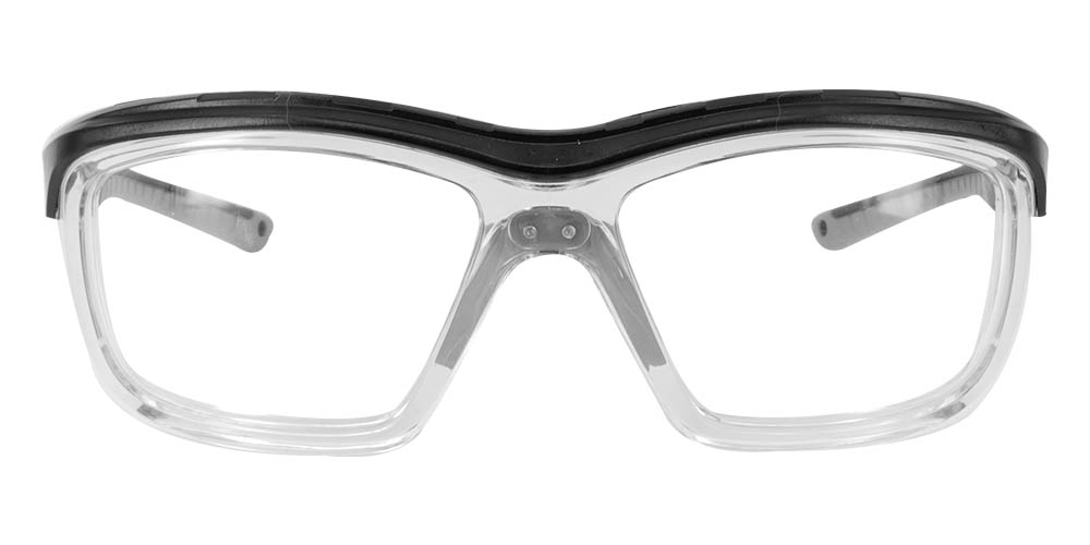 Fusion Omaha Prescription Safety Glasses Grey - - ANSI Z87.1 Certified Stamped