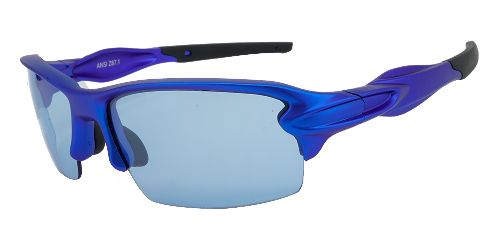 Matrix S713M Prescription Sports Sunglasses - Metallic Blue