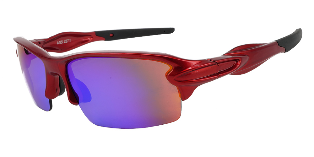 Matrix S713 Prescription Sports Sunglasses - Metallic Red