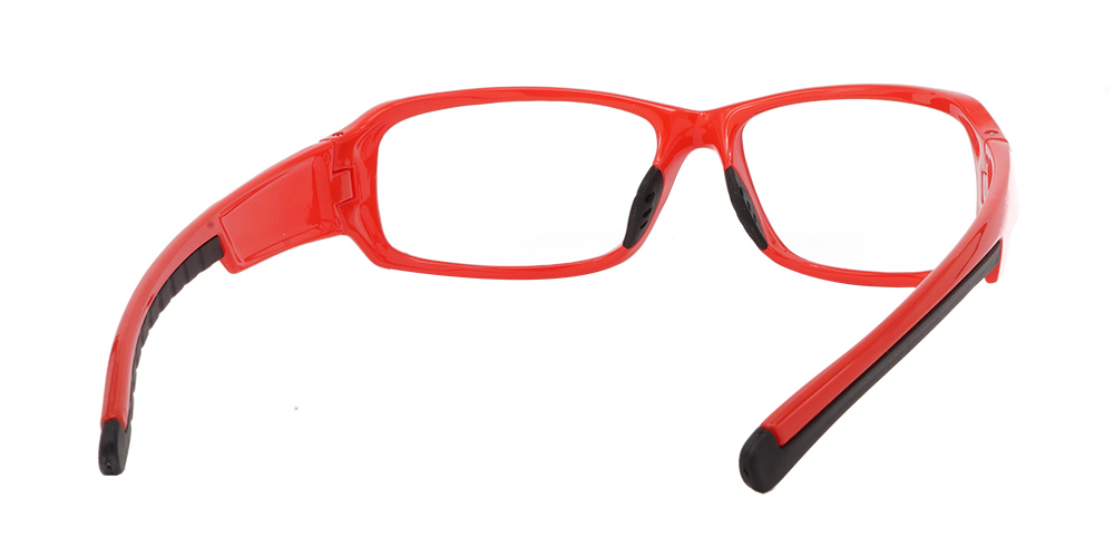Tacoma Prescription Safety Glasses Red -- ANSI Z87.1 Rated