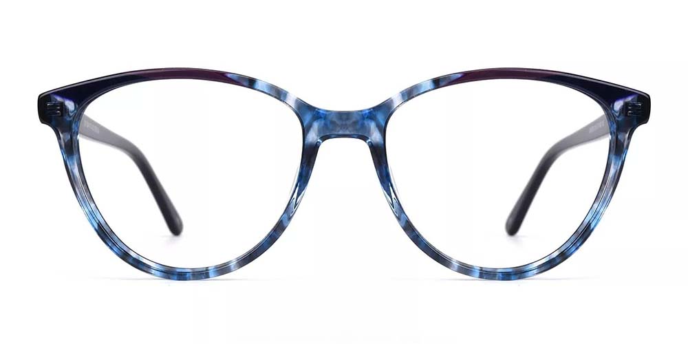 Kenosha Cat Eye Prescription Glasses - Handmade Acetate - Demi