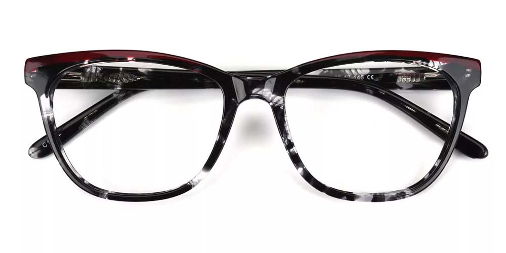 Antioch Cat Eye Prescription Glasses - Handmade Acetate - Tortoise