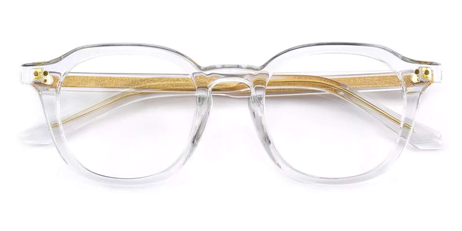 Edison Acetate Eyeglasses Clear