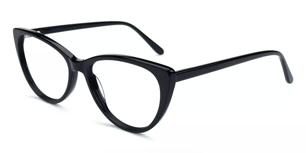 Costa Cat Eye Prescription Eyeglasses Black