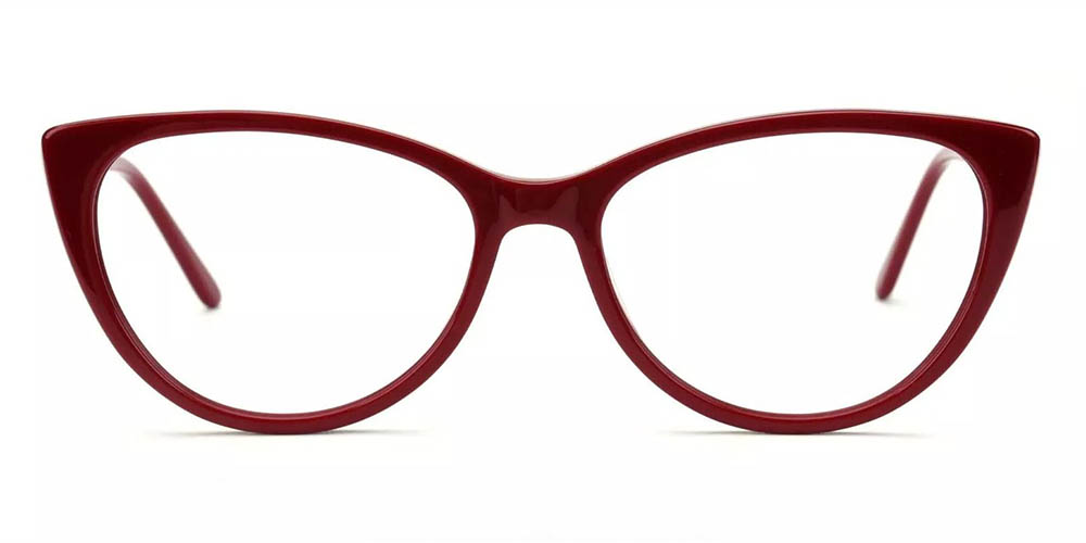 Costa Cat Eye Prescription Eyeglasses Red