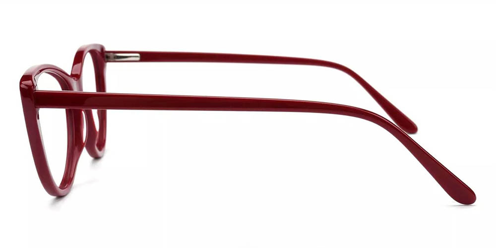Costa Cat Eye Prescription Eyeglasses Red