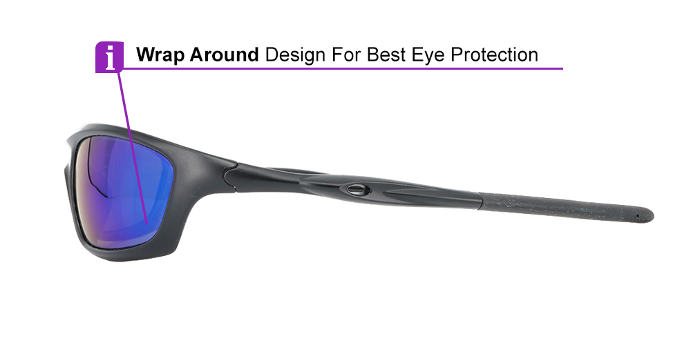 Matrix Reno Prescription Sports Glasses - ANSI Z87.1 Certified - Running, Cycling and Hunting Sunglasses
