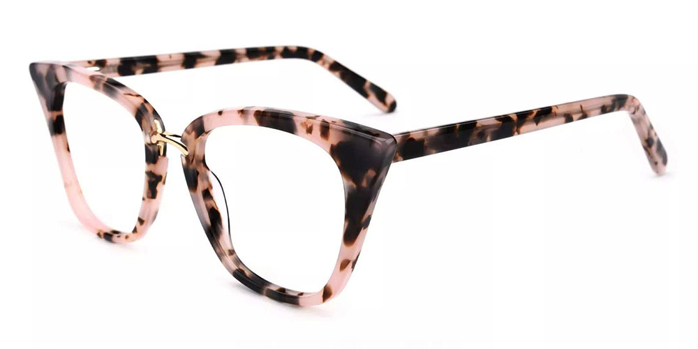 Stamford Cat Eye Prescription Glasses - Handmade Acetate - Tortoise