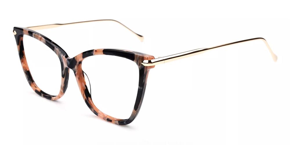 Hampton Cat Eye Prescription Glasses - Handmade Acetate - Tortoise