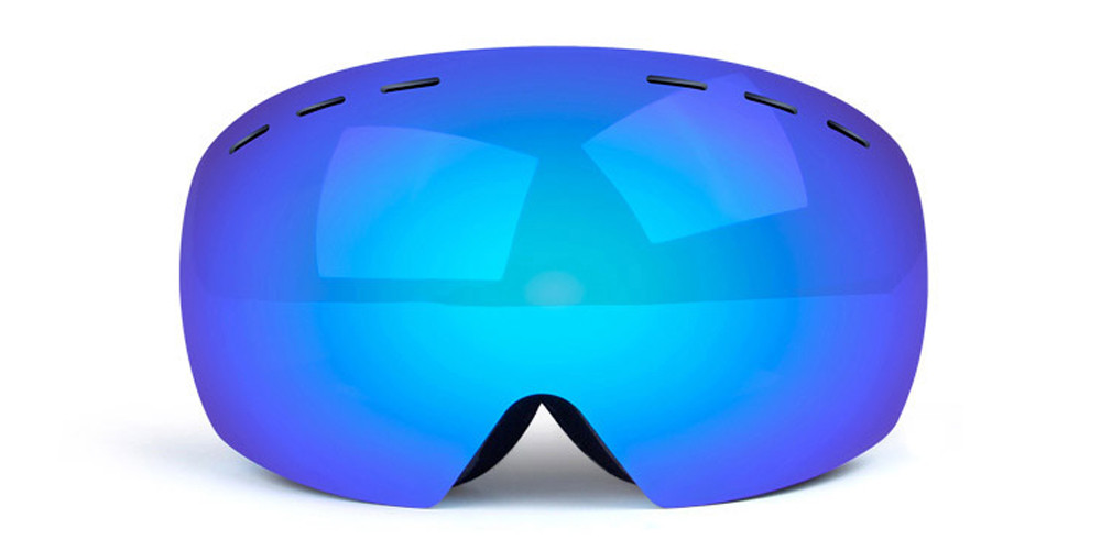 Matrix Aspen Prescription Ski and Snowboard Goggles Blue - Dual Layer Anti Fog Lenses - Impact Resistance and UV Blocking Snow Glasses