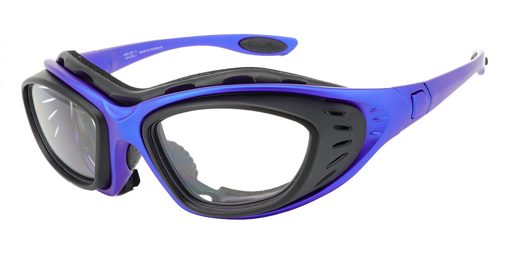 Matrix Mountaineer Prescription Safety Sports Glasses -- ANSI and CSA Certified -- Soft Foam Seal -- Interchangeable Headband