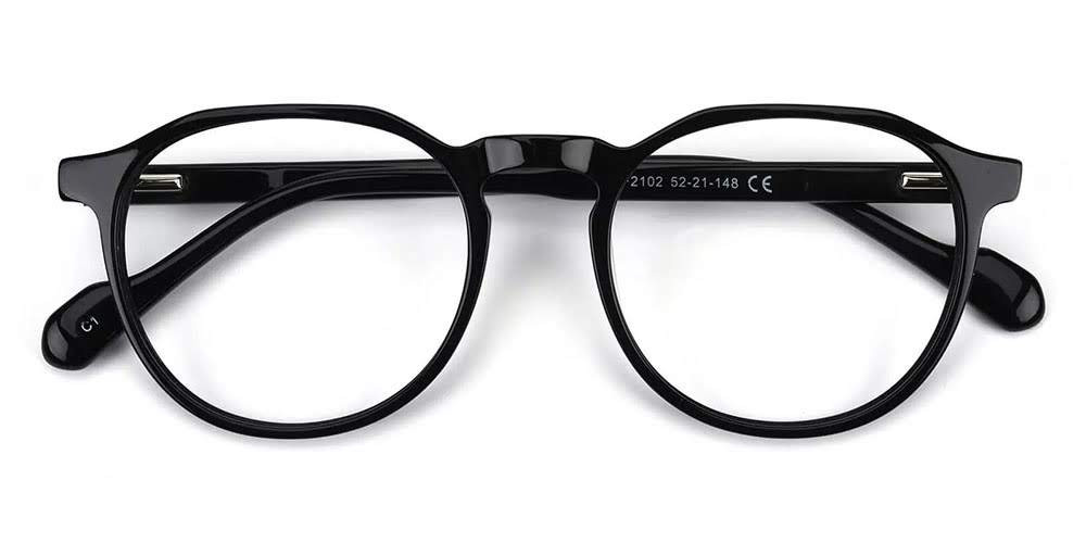 Inglewood Acetate Eyeglasses Black