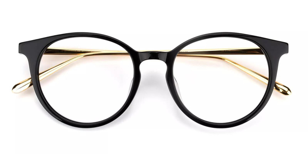 Woodbridge Acetate Eyeglasses Black