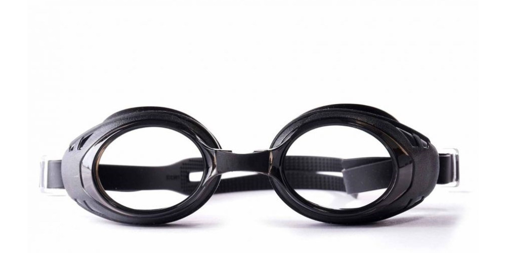 Harris Prescription Swimming Goggle - Black Adult Size