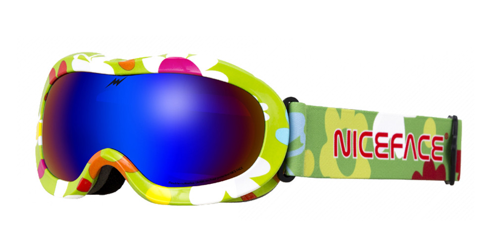 Matrix Louis C1 Prescription Ski and Snowboard Goggles For Kids - Dual Layer Anti Fog Lenses - Impact Resistance and UV Blocking Snow Glasses