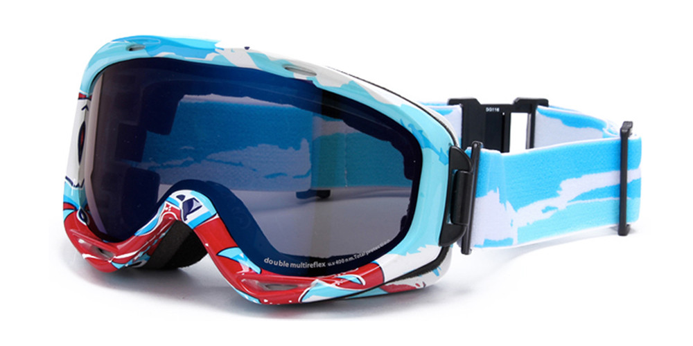 Matrix Fernie Prescription Ski and Snowboard Goggles Rainbow - Dual Layer Anti Fog Lenses - Impact Resistance and UV Blocking Snow Glasses