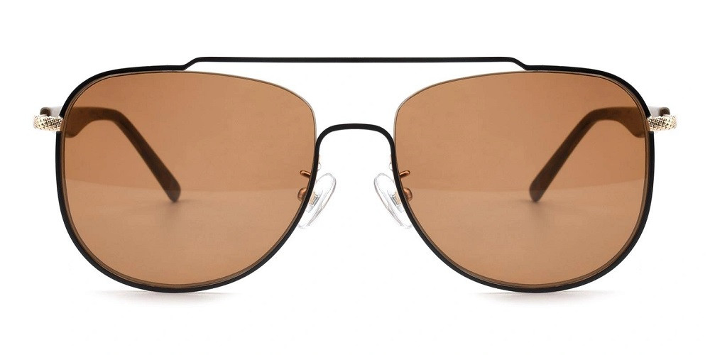 Laval Aviator Prescription Sunglasses Gold - Rx Metal Sunglasses For Men and Women