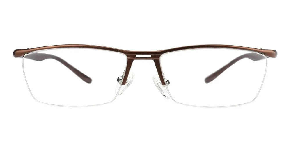 Doval Prescription Safety & Sports Glasses Brown - Super Light Aluminum Eyewear
