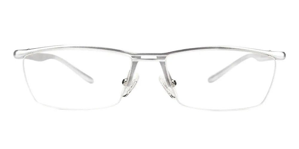 Doval Prescription Safety & Sports Glasses Silver - Super Light Aluminum Eyewear