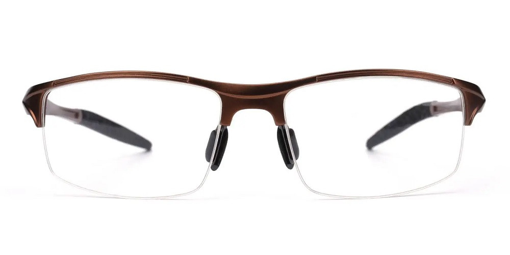 Roxboro Prescription Safety & Sports Glasses Brown - Super Light Aluminum Eyewear