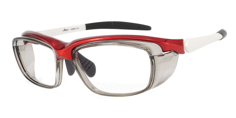 Fusion Cascade Prescription Safety Glasses Red White