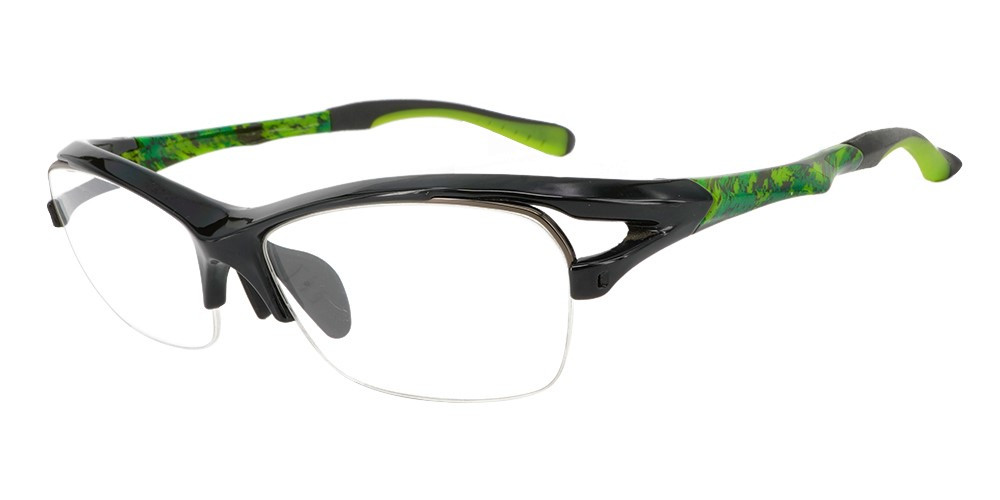 Fusion Sierra Prescription Safety & Sports Glasses Green