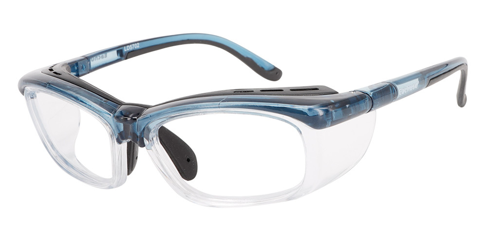 Fusion Hermosa Prescription Safety Glasses -- Built In Side Shields - Best For Manufacturing Facilities and Medical Labs