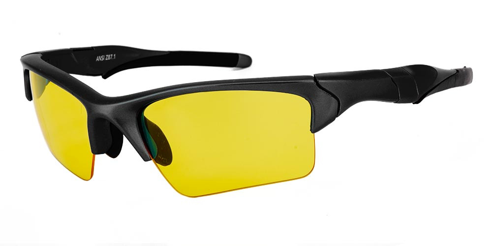 Matrix Daytona Prescription Sports Sunglasses - ANSI Z87.1 Certified - Cycling, Running or Baseball Glasses
