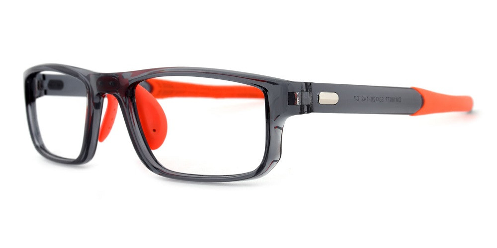 Fusion Seaside Prescription Sports Sunglasses Red - Non Slip Nose Pads and Temple Arm