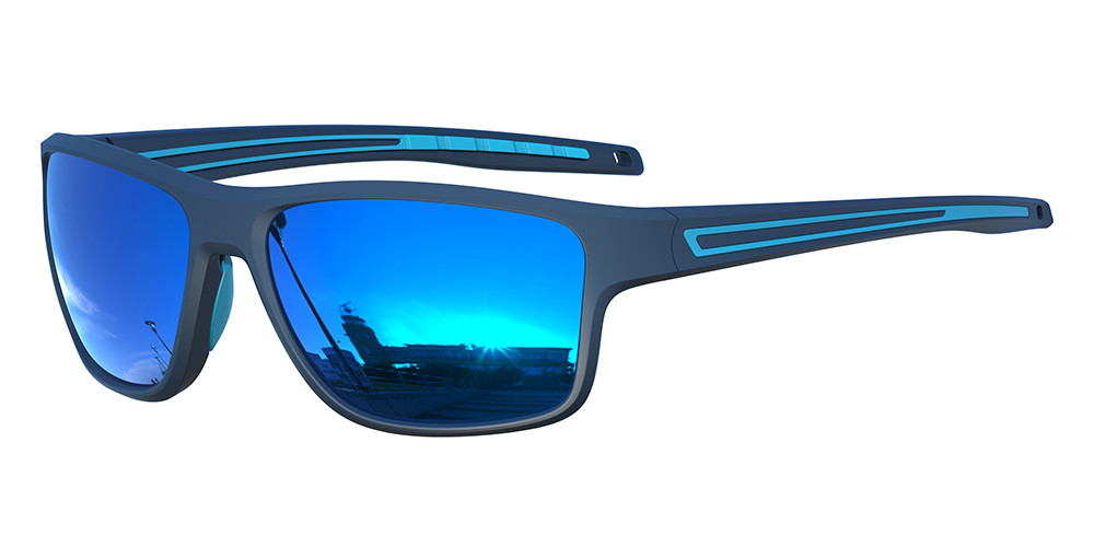 Matrix Chinook Prescription Sports Sunglasses Blue For Men and Women - Cycling, Baseball and Running Glasses