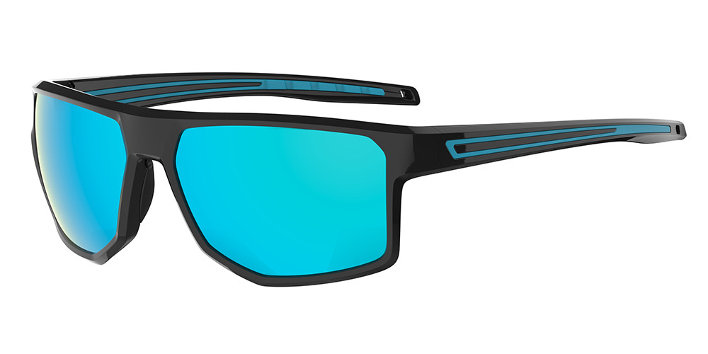 Matrix Victor Prescription Sports Safety Sunglasses Blue For Men and Women - Cycling, Tennis and Baseball Glasses