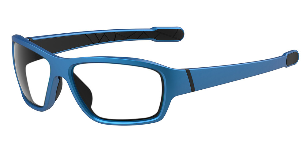Matrix Sidney Prescription Safety Glasses Blue - ANSI Z87.1 Certified - Industrial, Construction and Tactical Glasses