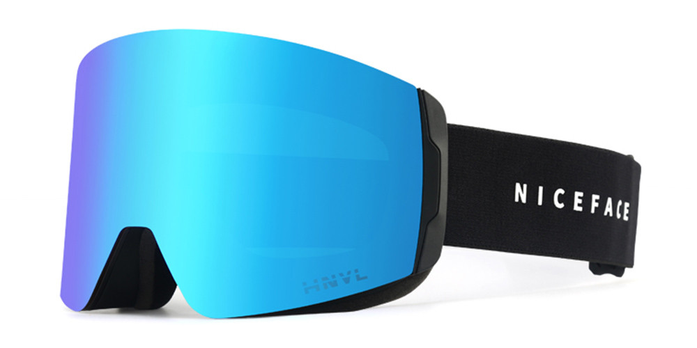 Matrix Cypress Prescription Ski and Snowboard Goggles Blue - Dual Layer Anti Fog Lenses - Impact Resistance and UV Blocking Snow Glasses