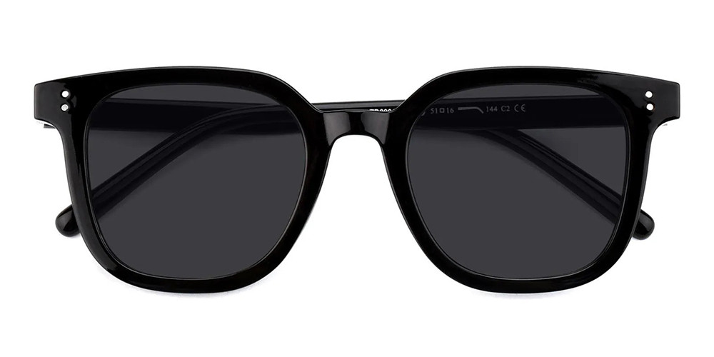 Indio Prescription Sunglasses Black - Light Weight TR90