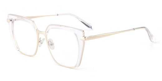 Cambridge Cat Eye Prescription Glasses Clear - Spring Hinge Eyeglasses