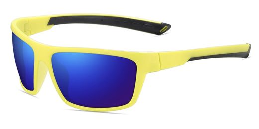 Matrix Palisade Prescription Sports Sunglasses Yellow  -- ANSI Z87.1 Certified -- Cycling, Jogging and Golfing