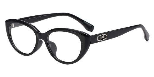 Cambridge Cat Eye Prescription Glasses  - Spring Hinge Eyeglasses - Super Light TR90 Frame