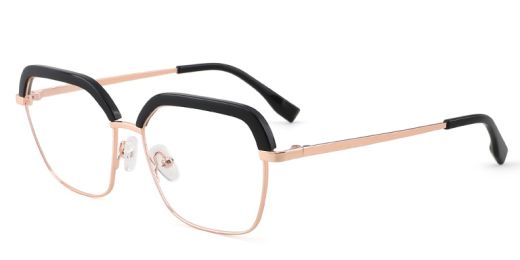 Nipomo Prescription Eyeglasses black gold