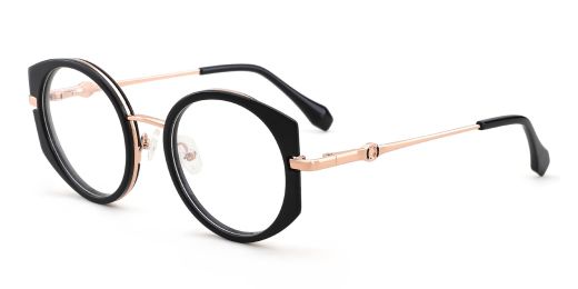 Alizee black Prescription Eyeglasses 
