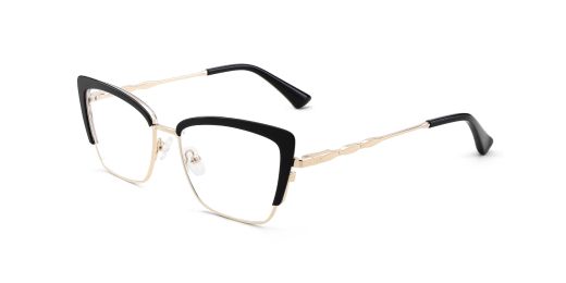 Kiara Black Prescription Eyeglasses