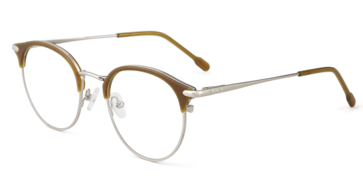 Melody Prescription Eyeglasses Brown