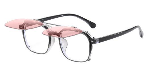 Norco  Prescription Eyeglasses - Polarized Clip On Sunglasses - Dual Detachable and Flip Up Design for Indoor Outdoor Use 