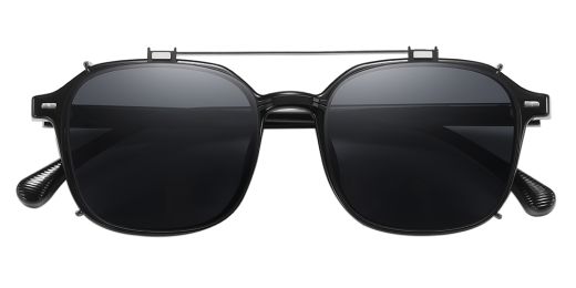 Geneva Polarized Clip-On Rx Sunglases - Men & Women Prescription Eyeglasses